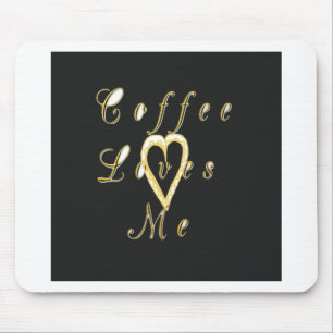 Tapis De Souris L'amour de café me.