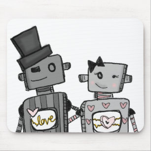 Tapis De Souris l'amour de vol25- se produit