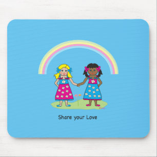 Tapis De Souris L'AMOUR est l'AMOUR - L'égalité pour tous