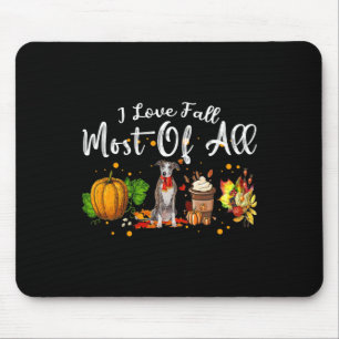 Tapis De Souris L'Amour Tombe La Plupart De Tous Les Citrouilles G
