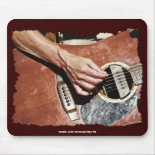 Tapis De Souris L'AMOUREUX DE LA MUSIQUE GUITARISTE Mousepad