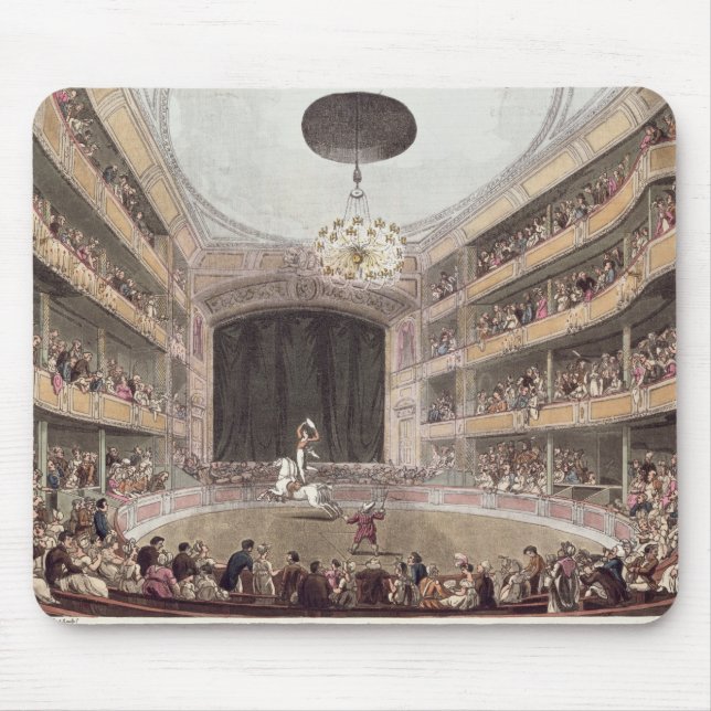 Tapis De Souris L'amphithéâtre d'Astley d'Ackermann (Devant)