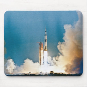 Tapis De Souris Lancement de Saturn V Apollo