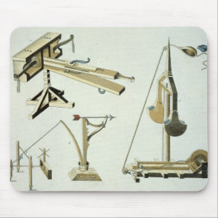 Tapis De Souris Lancez les armes, plat 'd'une histoire du Develo