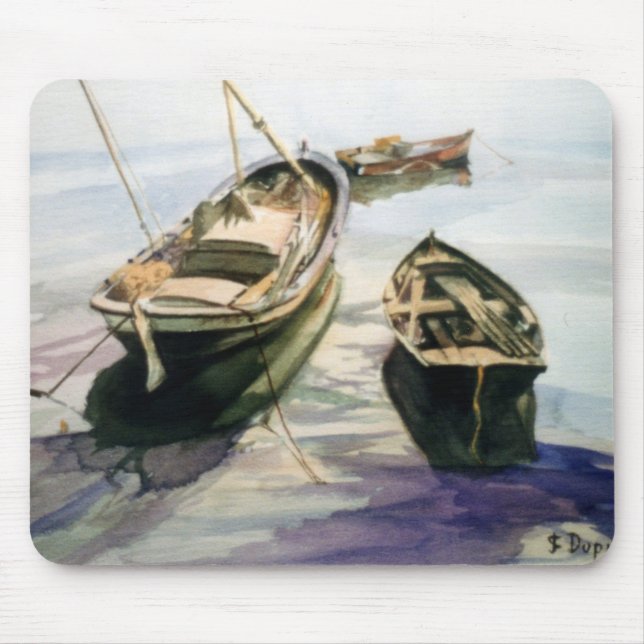 Tapis De Souris Lanchas de pesca/Bateaux de pêche (Devant)
