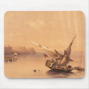 Tapis De Souris "L'ancienne forteresse d'Ibrim Nubia - Mousepad"