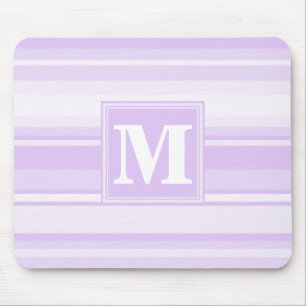 Tapis De Souris Landes lilas monogrammes