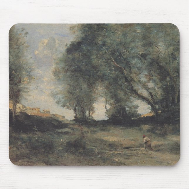 Tapis De Souris Landscape (by Camille Corot) (Devant)