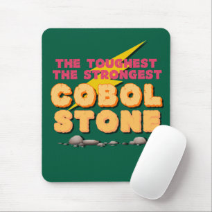 Tapis De Souris Langage de programmation Cobol comme une pierre fo