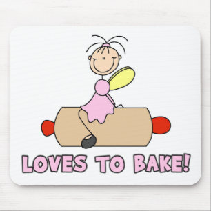 Tapis De Souris L'ange aime cuisiner T-shirts et cadeaux