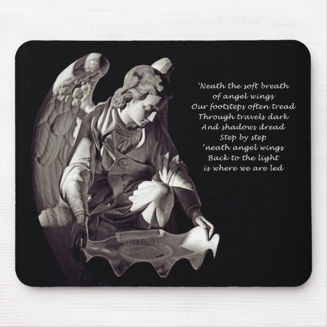 Tapis De Souris L'ange s'envole Mousepad (Devant)