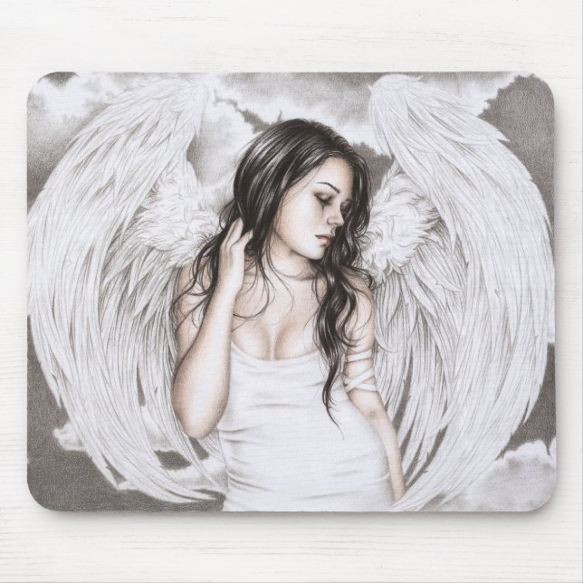 Tapis De Souris L'ange triste Mousepad (Devant)