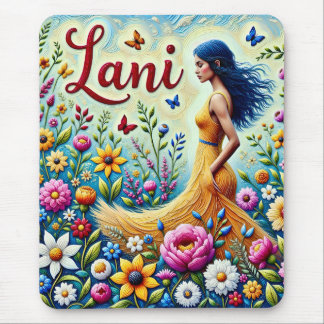 Tapis De Souris LANI ~ JOLIE FLEURS DE FILLES ~ Mousepad