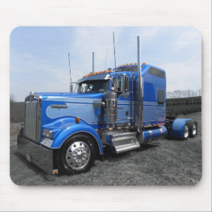Tapis De Souris Lanita Kenworth bleu Mousepad