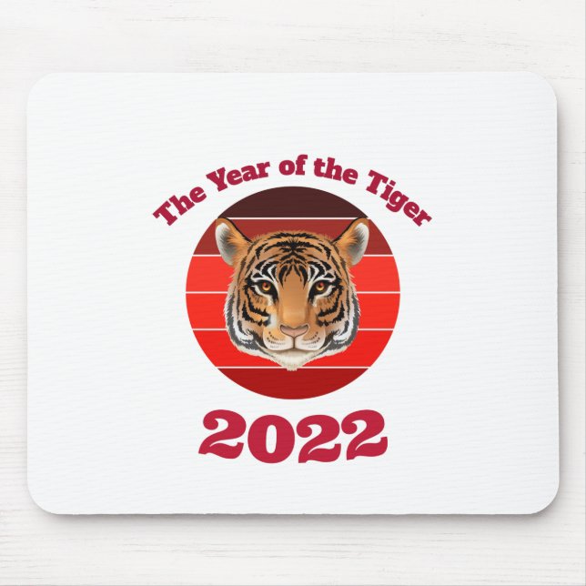 Tapis De Souris L'année du tigre 2022 (Devant)