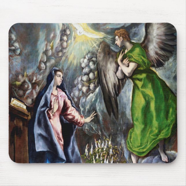 Tapis De Souris L'Annonciation, El Greco (Devant)