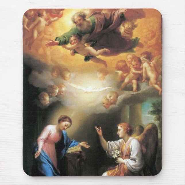 Tapis De Souris L'Annonciation par Anton Raphael Mengs (Devant)
