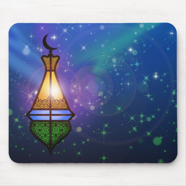 Tapis De Souris Lanterne orientale magique - Mousepad (Devant)