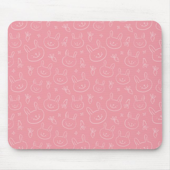 Tapis de souris lapin (Devant)