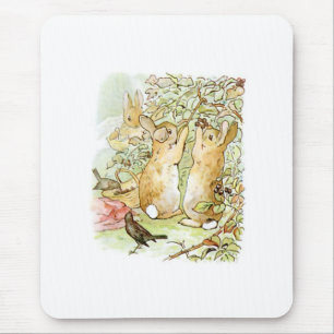Tapis De Souris Lapin : cueillette de Blackberry (Beatrix Potter)