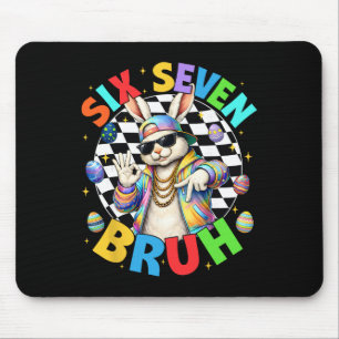 Tapis De Souris Lapin de hip hop cool mec bruh Bunny Pâques Hommes