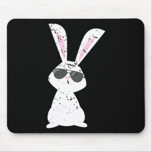 Tapis De Souris Lapin de Pâques drôle Cadeau Animal Lapin