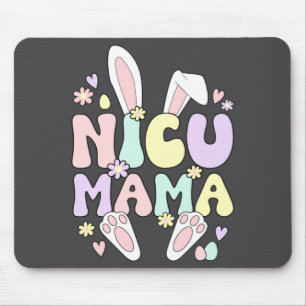 Tapis De Souris Lapin de Pâques Maman de Nicu Guerrier Ea