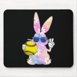 Tapis De Souris Lapin de Pâques mignon groovy Softll jour de Pâque