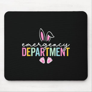 Tapis De Souris Lapin du service des urgences infirmière des urgen