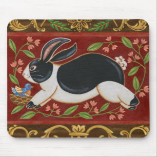 Tapis De Souris Lapin folklorique