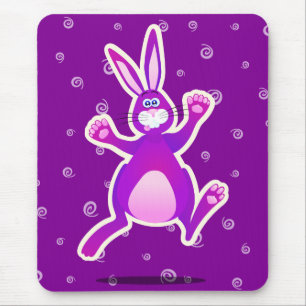 Tapis De Souris Lapin fou, mousepad