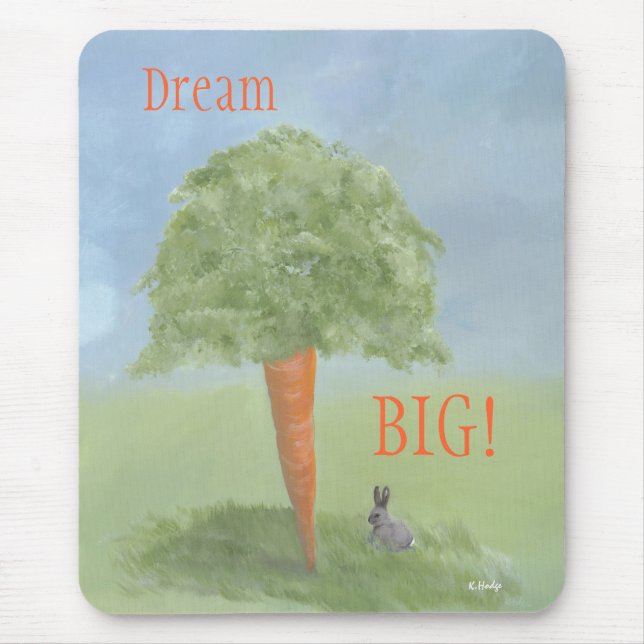 Tapis De Souris Lapin Mousepad (Devant)