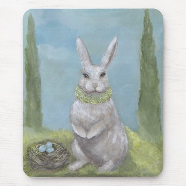 Tapis De Souris Lapin Mousepad (Devant)