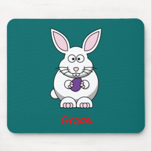 Tapis De Souris Lapin pelucheux