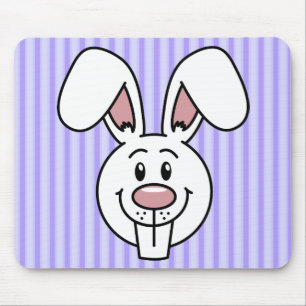 Tapis De Souris Lapin (pourpre) Mousepad