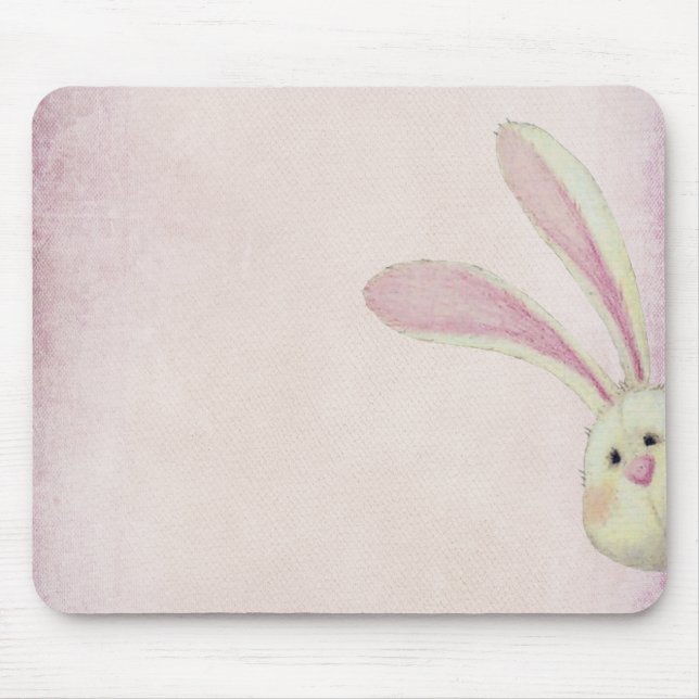 Tapis De Souris lapin rose (Devant)