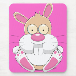 Tapis De Souris Lapins  "aiment Lapins " "animal de compagnie Lapi