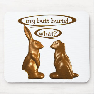Tapis De Souris Lapins de chocolat