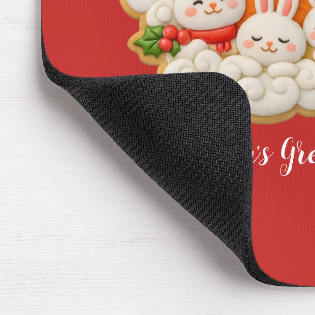Tapis De Souris Lapins de fête (Coin)