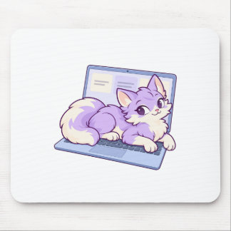 Tapis de souris Laptop Lila