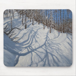 Tapis De Souris L'arbre de sapin ombrage Tignes 2009