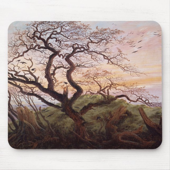 Tapis De Souris L'arbre des corneilles, 1822 (Devant)