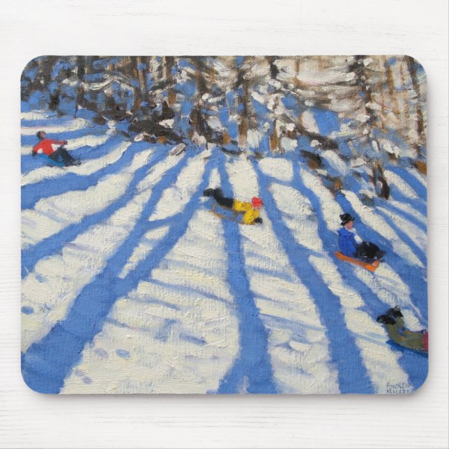 Tapis De Souris L'arbre ombrage Morzine (Devant)