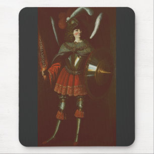Tapis De Souris L'Archange Michel par Francisco de Zurbarán