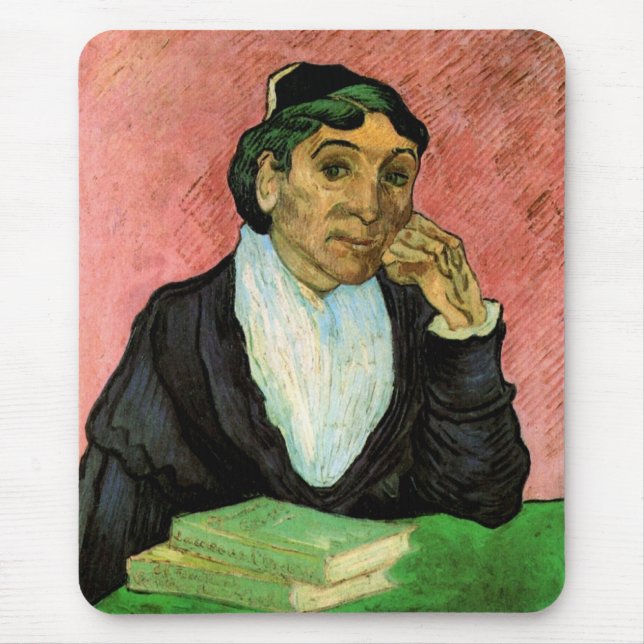 Tapis De Souris L'Arlésienne (Madame Ginoux) de Vincent van Gogh (Devant)