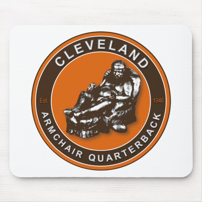 Tapis De Souris L'ARMCHAIR QB - Cleveland (Devant)