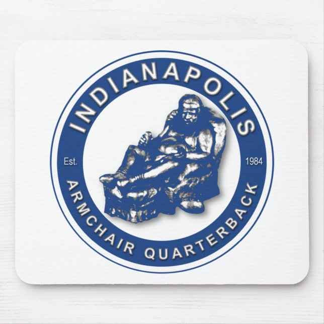 Tapis De Souris L'ARMCHAIR QB - Indianapolis (Devant)