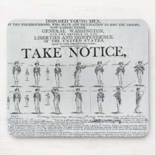 Tapis De Souris L'armée américaine Recrutant montrant de diverse