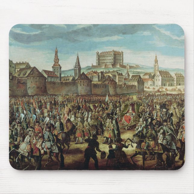 Tapis De Souris L'arrivée de l'impératrice Maria Theresa de (Devant)