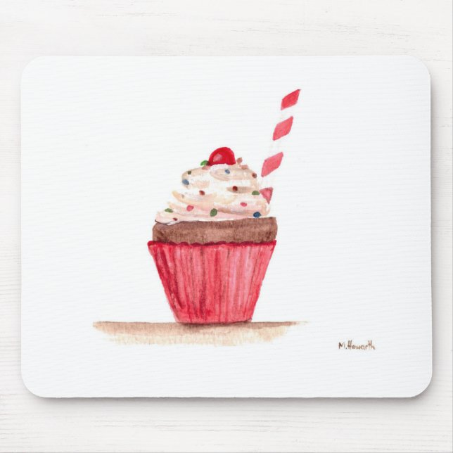 Tapis De Souris L'art culinaire de Cupcake (Devant)